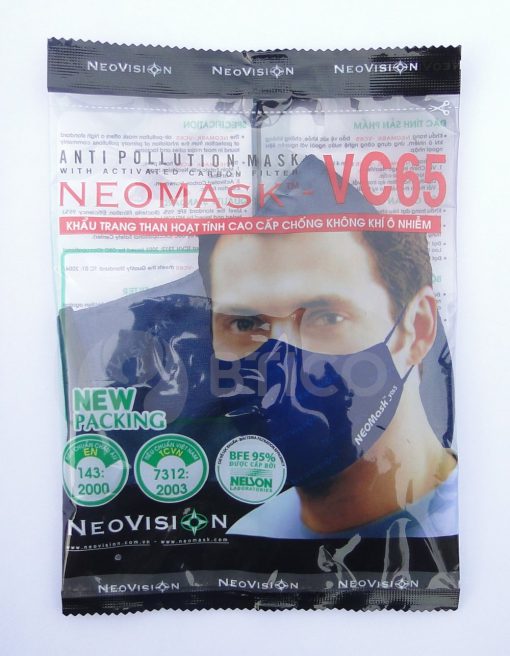 Bao bì mới của khẩu trang Neomask VC65